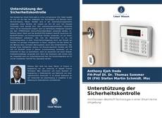 Buchcover von Unterstützung der Sicherheitskontrolle