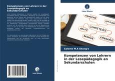 Buchcover von Kompetenzen von Lehrern in der Lesepädagogik an Sekundarschulen