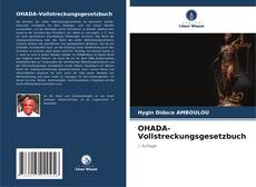 OHADA-Vollstreckungsgesetzbuch kitap kapağı