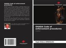 Buchcover von OHADA Code of enforcement procedures