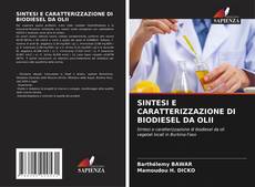 Buchcover von SINTESI E CARATTERIZZAZIONE DI BIODIESEL DA OLII