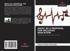 Capa do livro de MUSIC AS A PROPOSAL FOR INCLUSIVE EDUCATION 