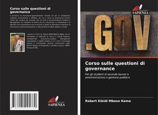 Portada del libro de Corso sulle questioni di governance