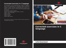 Capa do livro de Corrected exercises in C language 
