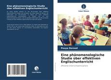 Capa do livro de Eine phänomenologische Studie über effektiven Englischunterricht 