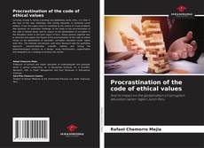Buchcover von Procrastination of the code of ethical values