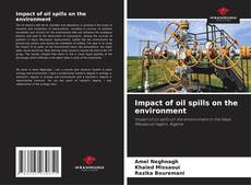 Impact of oil spills on the environment kitap kapağı