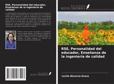 Buchcover von RSE, Personalidad del educador, Enseñanza de la ingeniería de calidad