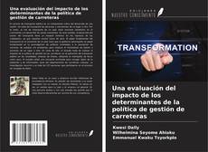 Bookcover of Una evaluación del impacto de los determinantes de la política de gestión de carreteras