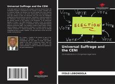 Universal Suffrage and the CENI kitap kapağı