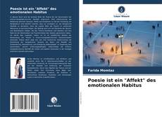 Buchcover von Poesie ist ein "Affekt" des emotionalen Habitus