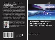 Directrices simplificadas para la validación de métodos cromatográficos kitap kapağı