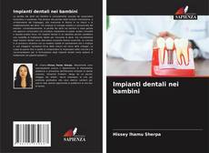 Impianti dentali nei bambini kitap kapağı