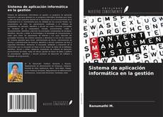 Buchcover von Sistema de aplicación informática en la gestión