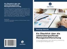 Buchcover von Ein Überblick über die sektorübergreifende Managementforschung