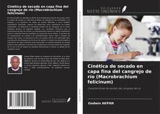 Portada del libro de Cinética de secado en capa fina del cangrejo de río (Macrobrachium felicinum)