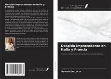 Despido improcedente en Italia y Francia kitap kapağı