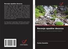 Portada del libro de Recesja opadów deszczu