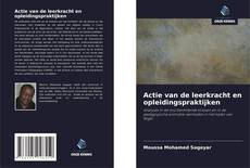 Portada del libro de Actie van de leerkracht en opleidingspraktijken