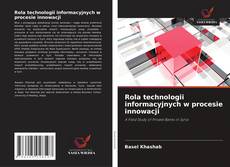 Portada del libro de Rola technologii informacyjnych w procesie innowacji