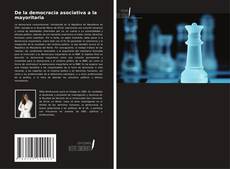 Capa do livro de De la democracia asociativa a la mayoritaria 