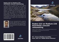 Radon-222 en Radium-226 Activiteits concent ratiemeting的封面