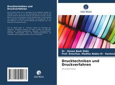 Buchcover von Drucktechniken und Druckverfahren
