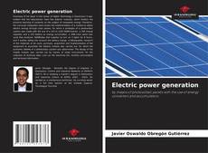 Couverture de Electric power generation