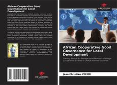 Capa do livro de African Cooperative Good Governance for Local Development 