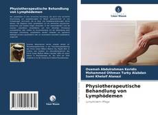 Buchcover von Physiotherapeutische Behandlung von Lymphödemen