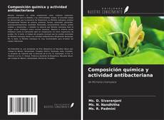 Capa do livro de Composición química y actividad antibacteriana 