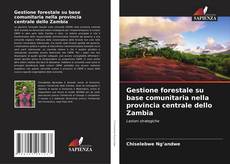 Buchcover von Gestione forestale su base comunitaria nella provincia centrale dello Zambia