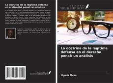 Copertina di La doctrina de la legítima defensa en el derecho penal: un análisis