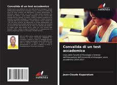 Bookcover of Convalida di un test accademico