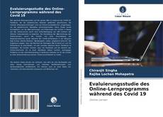 Bookcover of Evaluierungsstudie des Online-Lernprogramms während des Covid 19