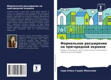 Borítókép a  Формальное расширение на пригородной окраине - hoz