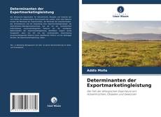 Buchcover von Determinanten der Exportmarketingleistung