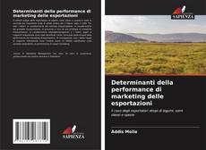 Bookcover of Determinanti della performance di marketing delle esportazioni