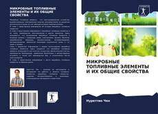 МИКРОБНЫЕ ТОПЛИВНЫЕ ЭЛЕМЕНТЫ И ИХ ОБЩИЕ СВОЙСТВА的封面