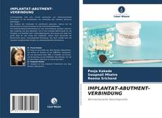 Buchcover von IMPLANTAT-ABUTMENT-VERBINDUNG