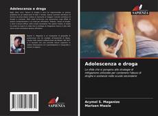 Adolescenza e droga kitap kapağı