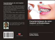 Portada del libro de Caractéristiques du mini-implant orthodontique