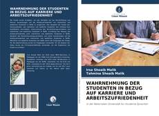 Bookcover of WAHRNEHMUNG DER STUDENTEN IN BEZUG AUF KARRIERE UND ARBEITSZUFRIEDENHEIT
