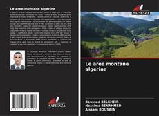 Le aree montane algerine kitap kapağı