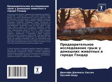 Capa do livro de Предварительное исследование грыж у домашних животных в городе Гондар 