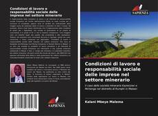 Bookcover of Condizioni di lavoro e responsabilità sociale delle imprese nel settore minerario
