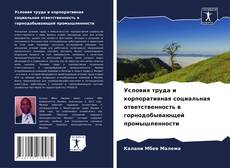 Portada del libro de Условия труда и корпоративная социальная ответственность в горнодобывающей промышленности