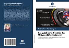 Bookcover of Linguistische Studien für Universitätsstudenten
