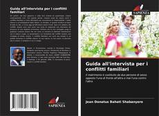 Buchcover von Guida all'intervista per i conflitti familiari