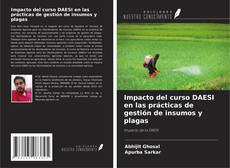 Buchcover von Impacto del curso DAESI en las prácticas de gestión de insumos y plagas